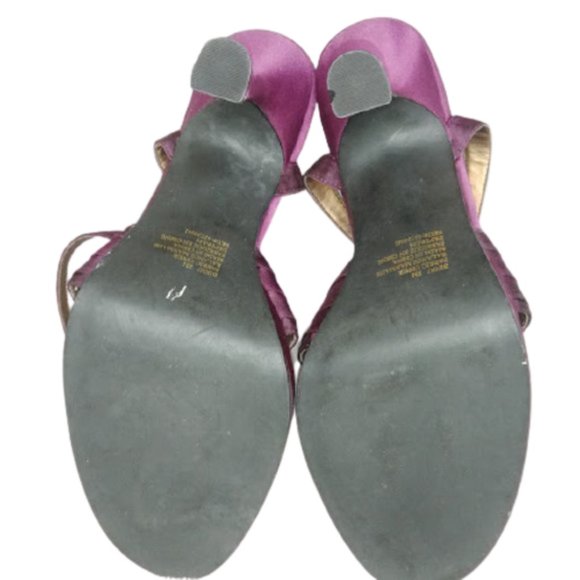 Purple Sandals Size 9 New - Picture 3 of 4